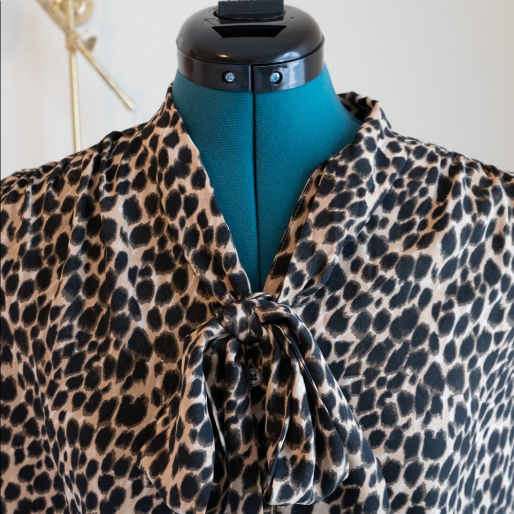 J. Crew leopard button down - Picture 2 of 3